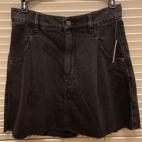 5. Free People We The Free Cosmico Flirt Denim Skirt - Picture 3 of 9